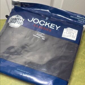 Jockey Classics 3-Pack A-Shirts in Black. Size XL.